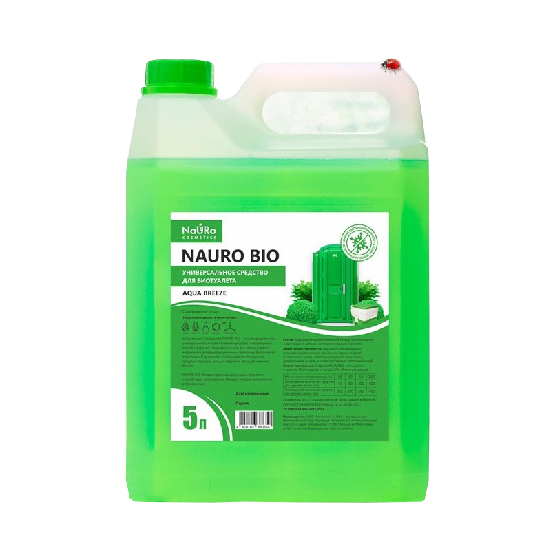 Универсальное средство для биотуалета NAURO BIO 5л